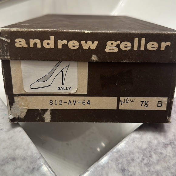Andrew Geller Vintage 1960's High Heels 7 1/2 AAA - Picture 7 of 7